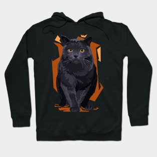 black cat Hoodie